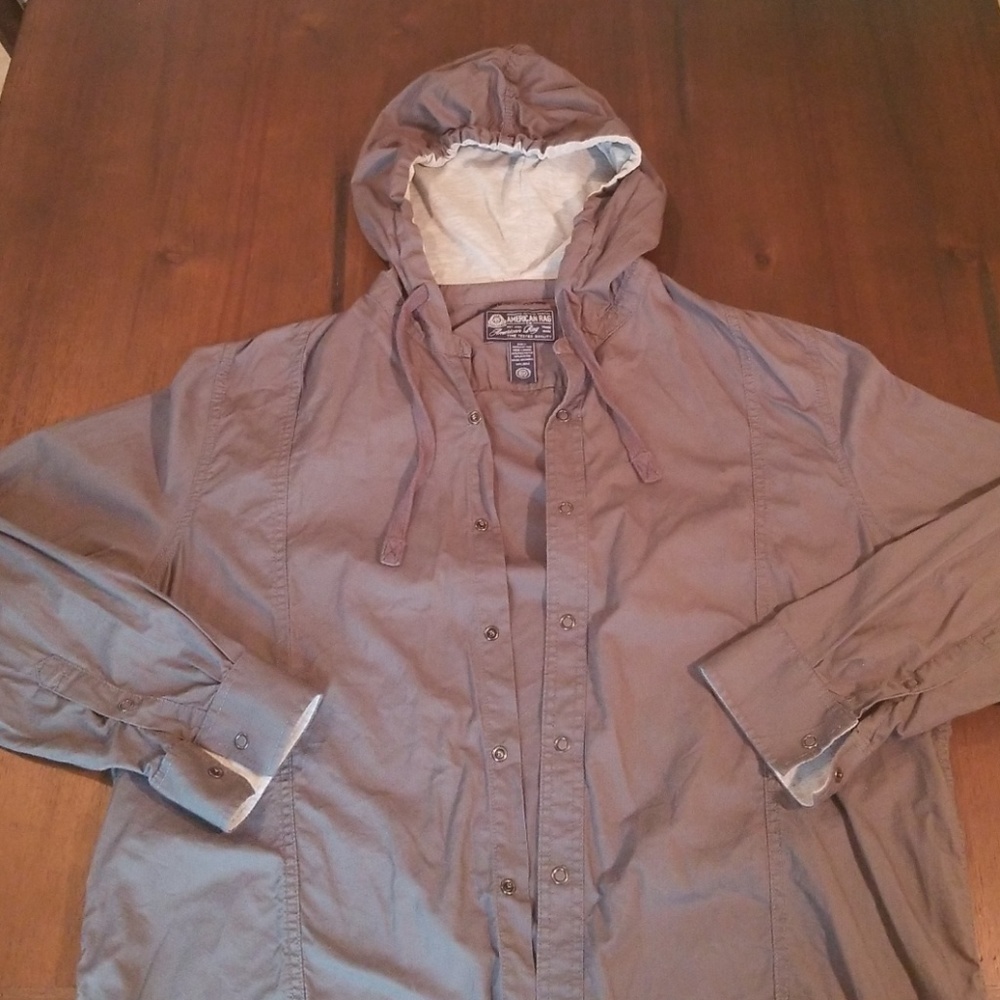 American Rag hooded light jacket  XL